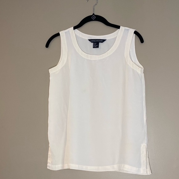 Savannah Tops - Sleeveless silk blouse. Size small